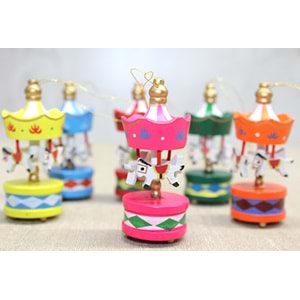 Ahşap 6'Lı Dekoratif Atlı Karınca Alk4394