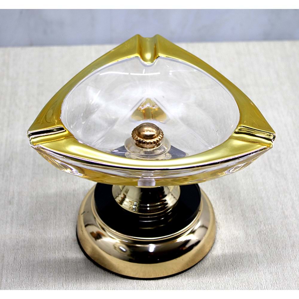 Metal Ayaklı Cam Küllük Alk4880