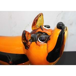 Murano Cam Pitbull Figürü Alk5199