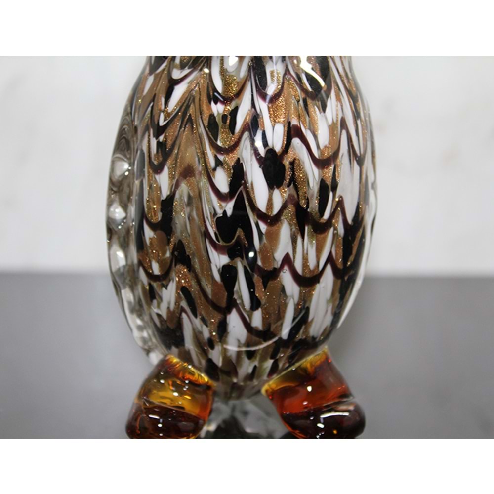 Murano Cam Baykuş Figürü Alk5211