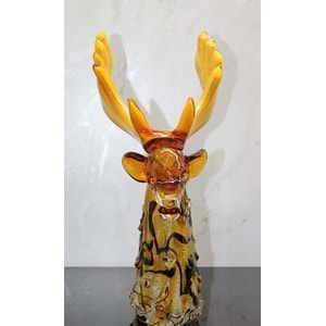 Murano Cam Geyik Büstü Alk5227