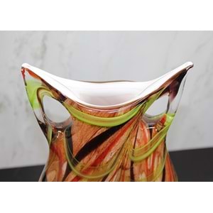 Murano Cam Tasarım Vazo Alk5239