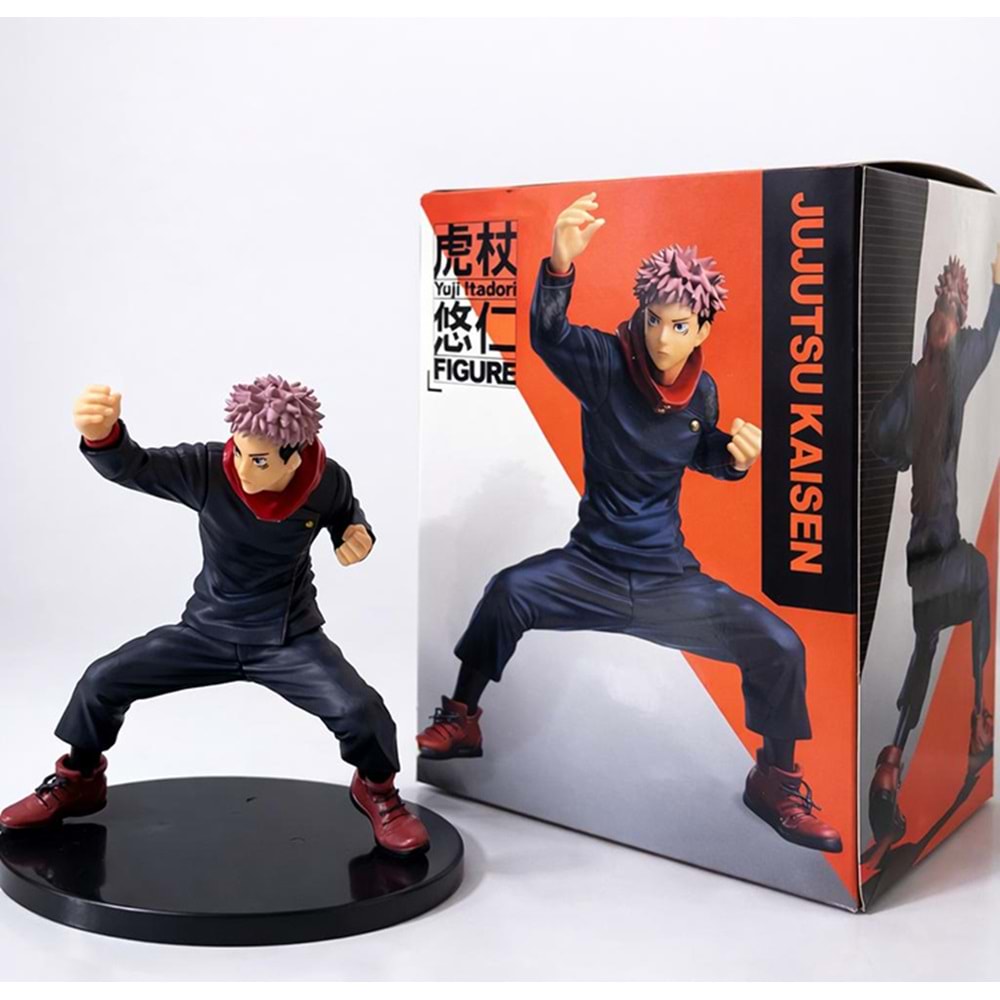 Anime Jujutsu Kaisen Yuji İtadori Figürü 20 Cm Alk5272
