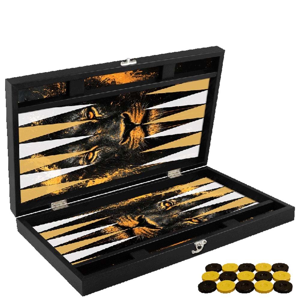 Özel Aslan Tasarımı Tavla