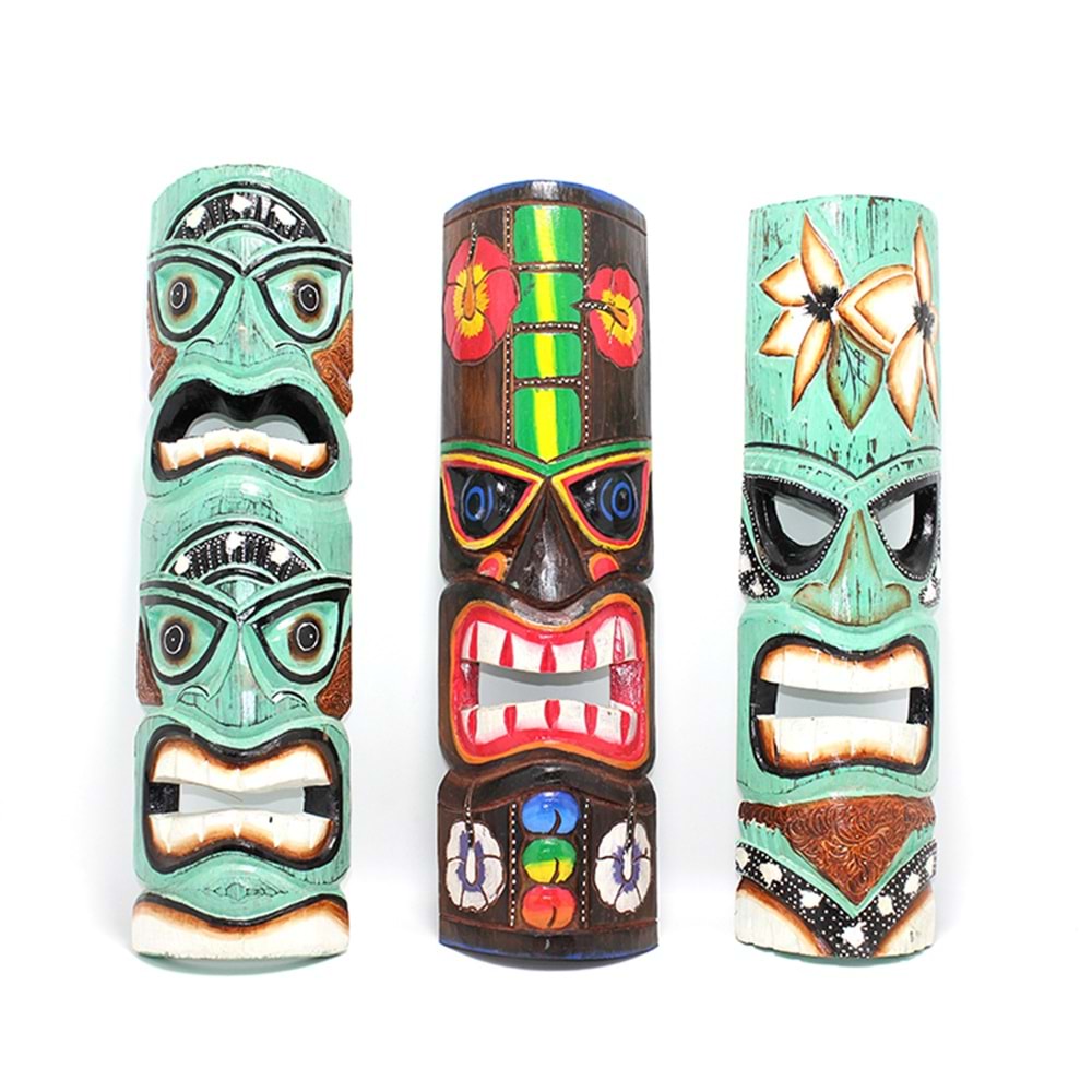 Ahşap Duvara Asmalı 50 Cm Mask 3galıleo-11