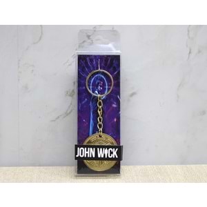 Metal John Wıck Anahtarlık İK016