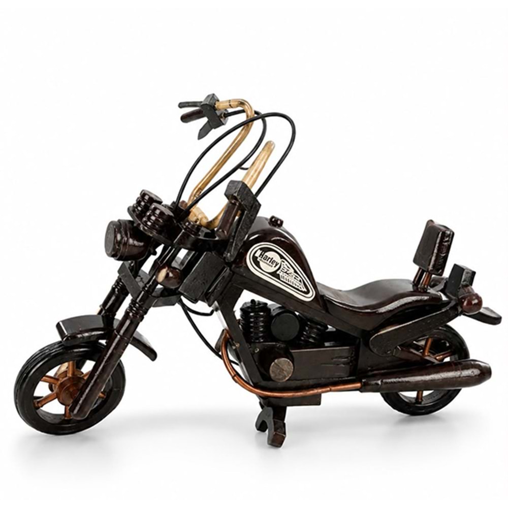 Dekoratif Ahşap Harley Motor Orta Boy No:1141