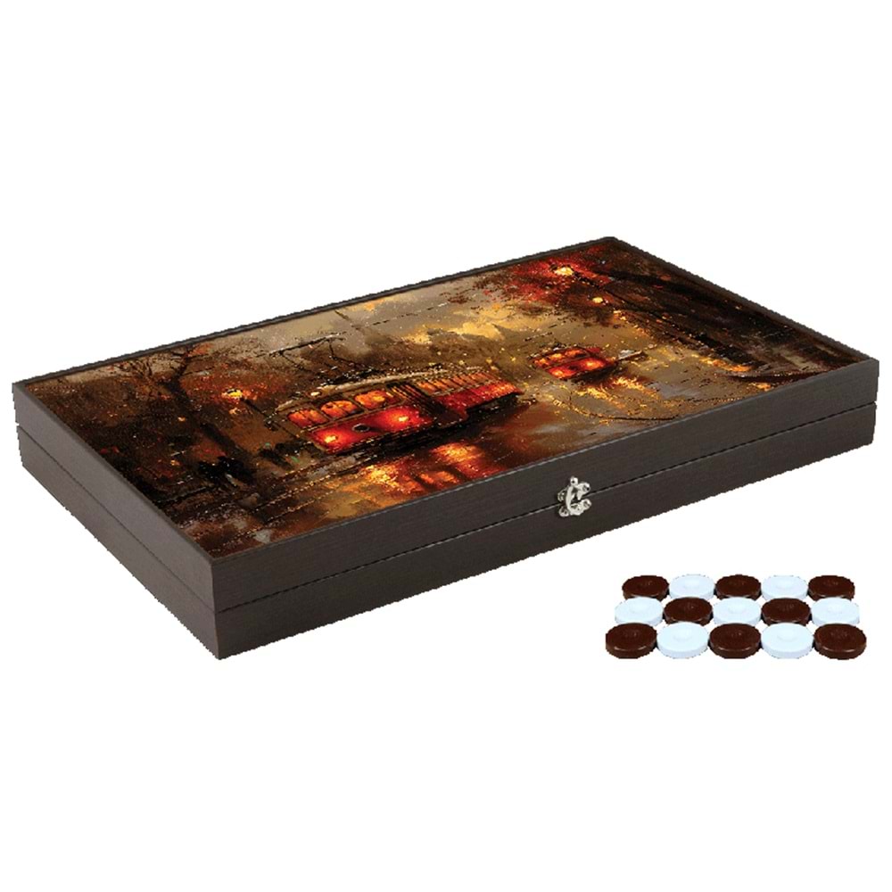 Derili Trendy Tramvay Tasarımı Tavla